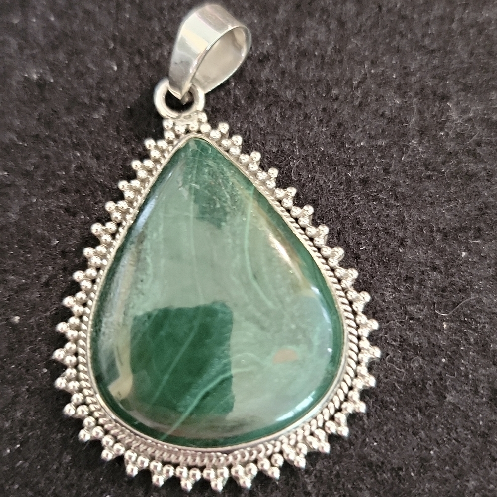Malachite Sterling Pendant